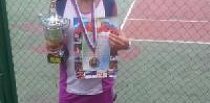 Семенова Дарья -победительница Всероссийского турнира по теннису.
